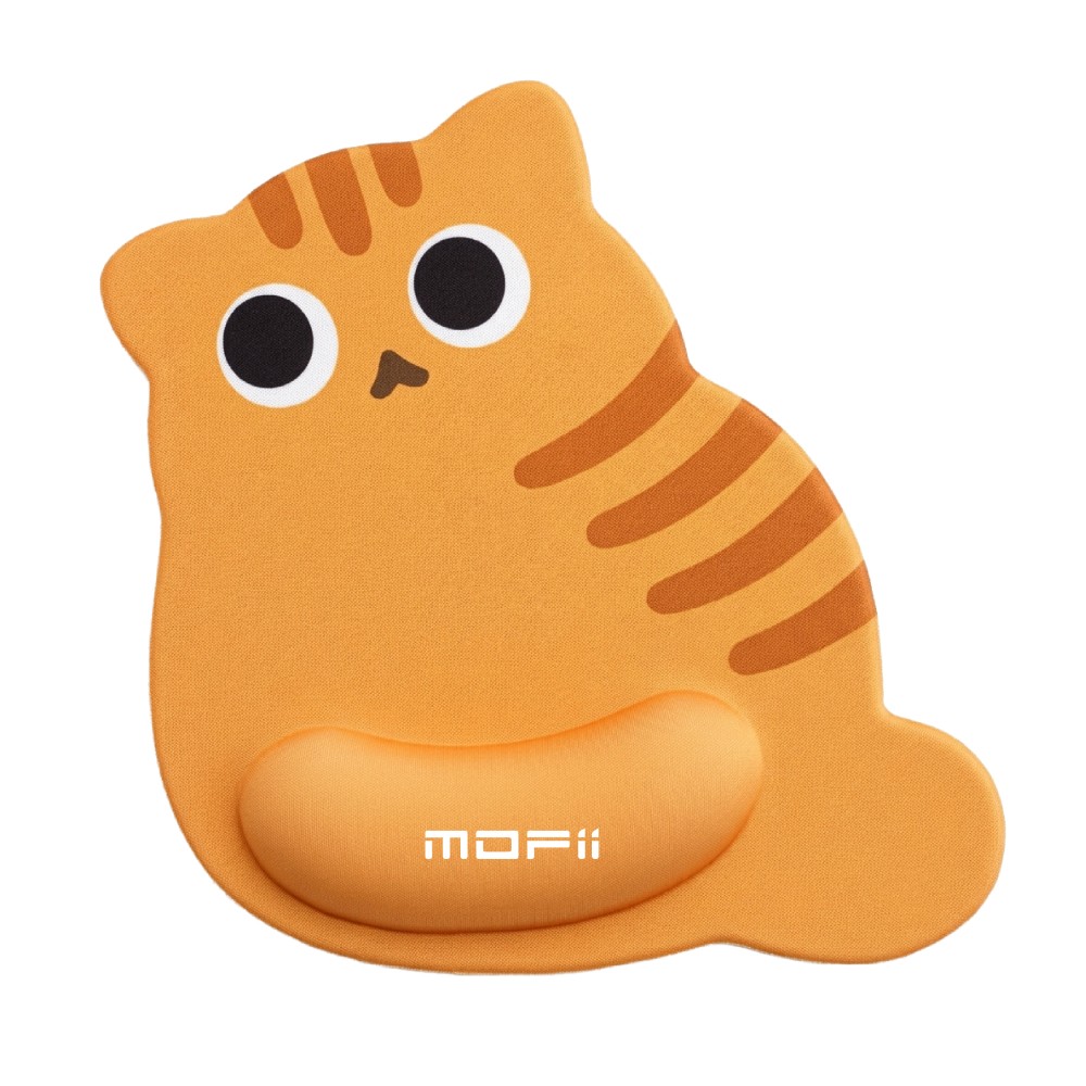 แผ่นรองเมาส์ MOFii Wrist Rest Neko Pad NW03 Ginger