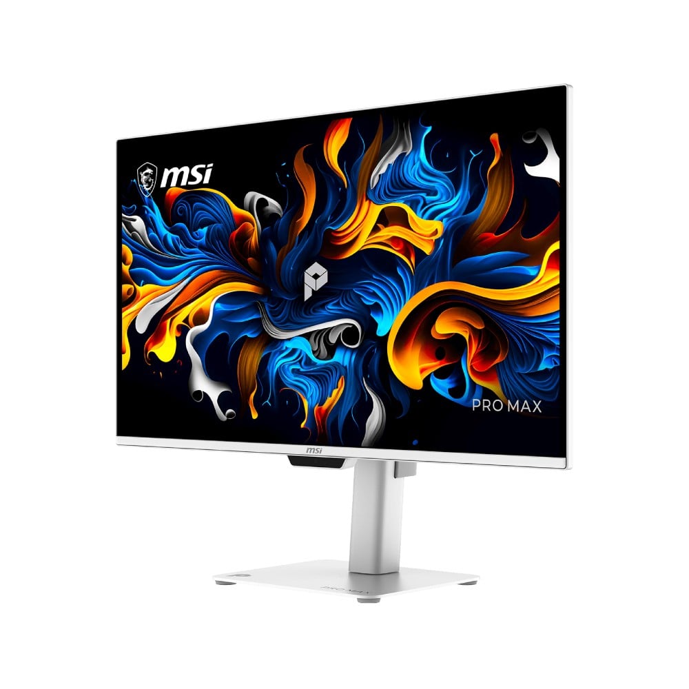 จอมอนิเตอร์ MSI PRO MAX 271UPXW12G (QD-OLED 4K 120Hz USB-C 98W)