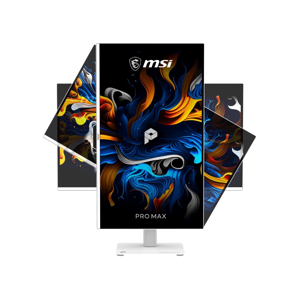 จอมอนิเตอร์ MSI PRO MAX 271UPXW12G (QD-OLED 4K 120Hz USB-C 98W)