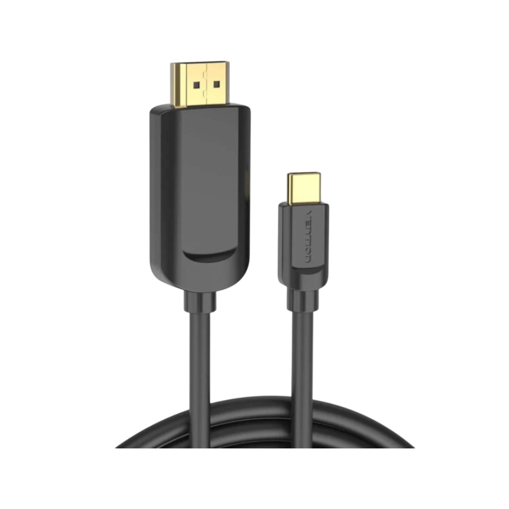 สายเชื่อมต่อ Vention USB-C to HDMI Cable Converter 4K 2M. Black (CRIBH-SCB)