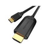 สายเชื่อมต่อ Vention USB-C to HDMI Cable Converter 4K 2M. Black (CRIBH-SCB)