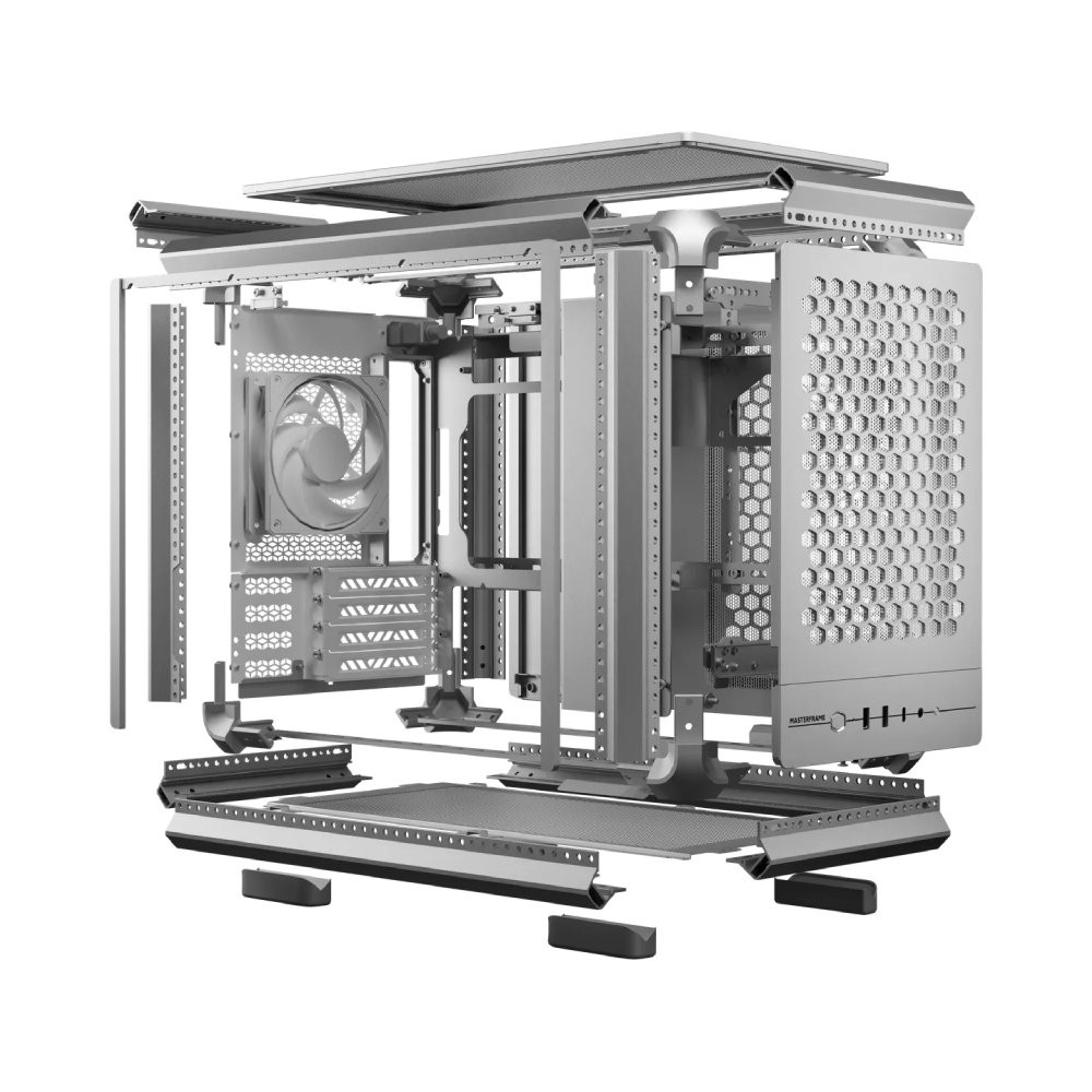 เคสคอมพิวเตอร์ COOLER MASTER MasterFrame 400 Mesh Silver