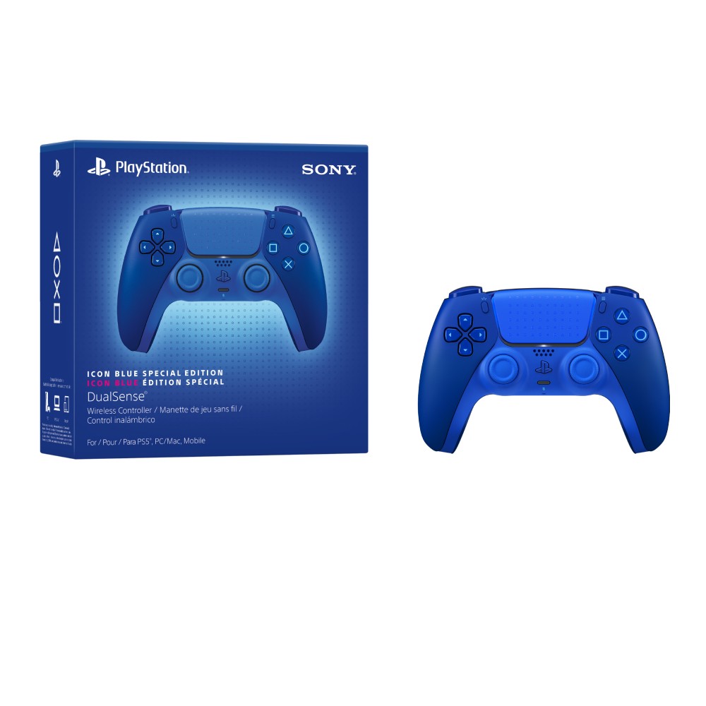 จอยคอนโทรลเลอร์ Sony DualSense Icon Blue Special Edition