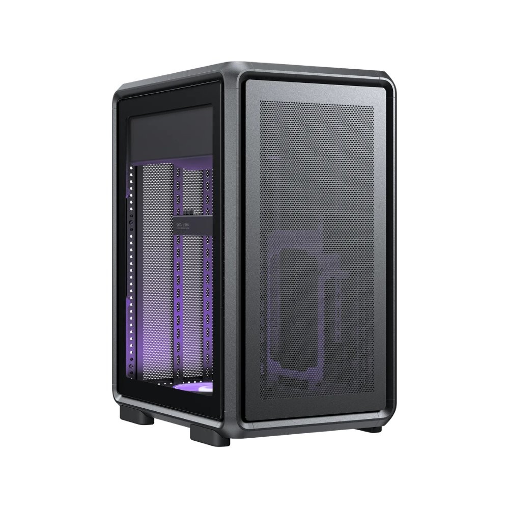 เคสคอมพิวเตอร์ COOLER MASTER MasterFrame 400 Mesh Black