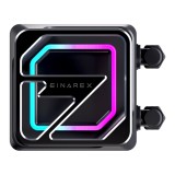 ชุดระบายความร้อนซีพียู EINAREX HALOX 240 CPU Liquid Cooler Black (EXWC-HX-1240R-B)