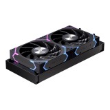 ชุดระบายความร้อนซีพียู EINAREX HALOX 240 CPU Liquid Cooler Black (EXWC-HX-1240R-B)