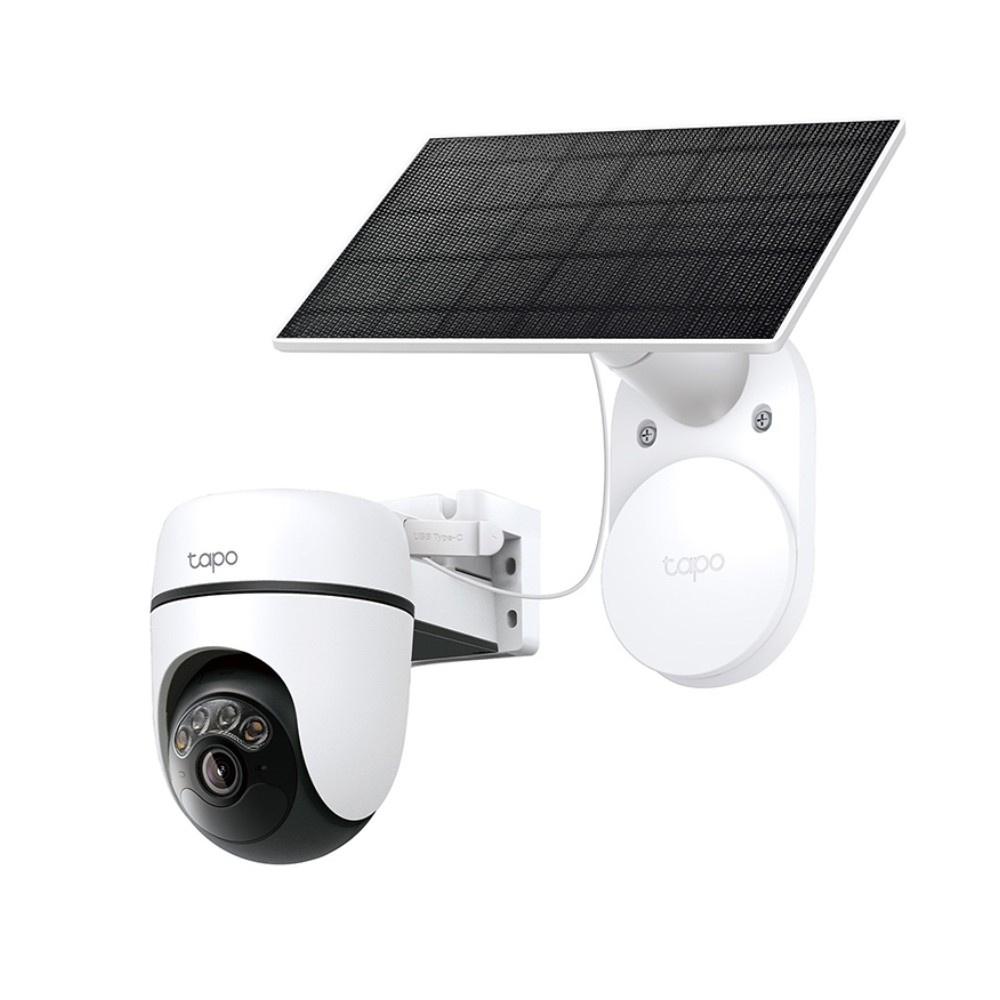 กล้องวงจรปิด TP-Link Tapo C610 KIT Solar-Powered Pan/Tilt Security Camera Kit 3MP