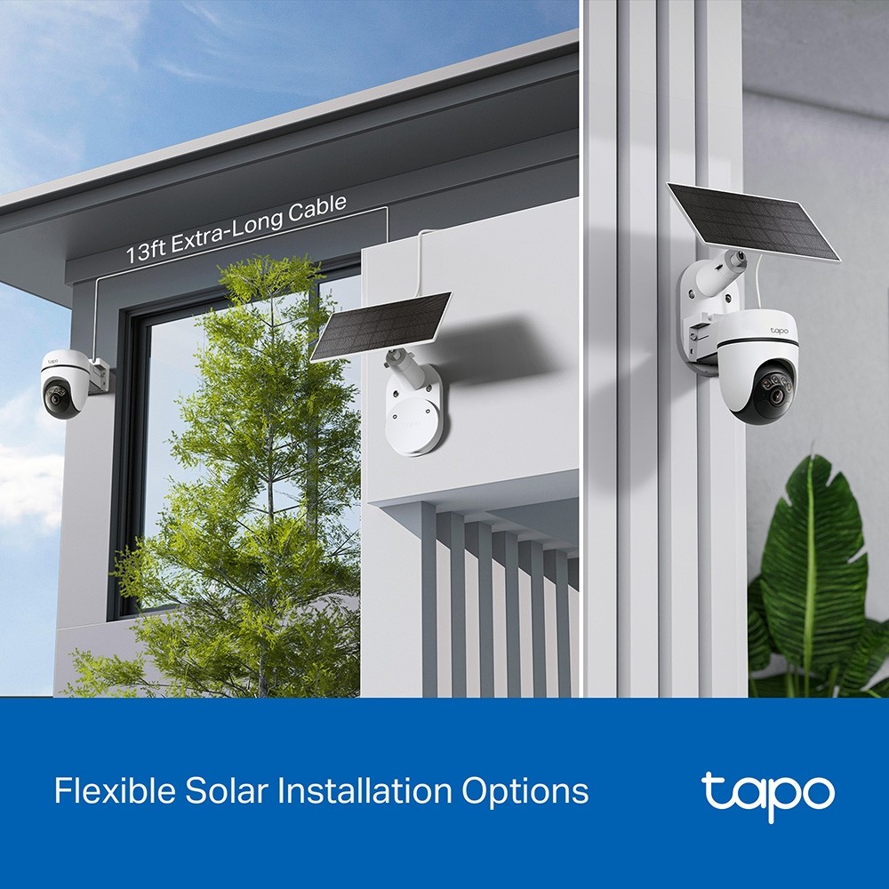 กล้องวงจรปิด TP-Link Tapo C610 KIT Solar-Powered Pan/Tilt Security Camera Kit 3MP
