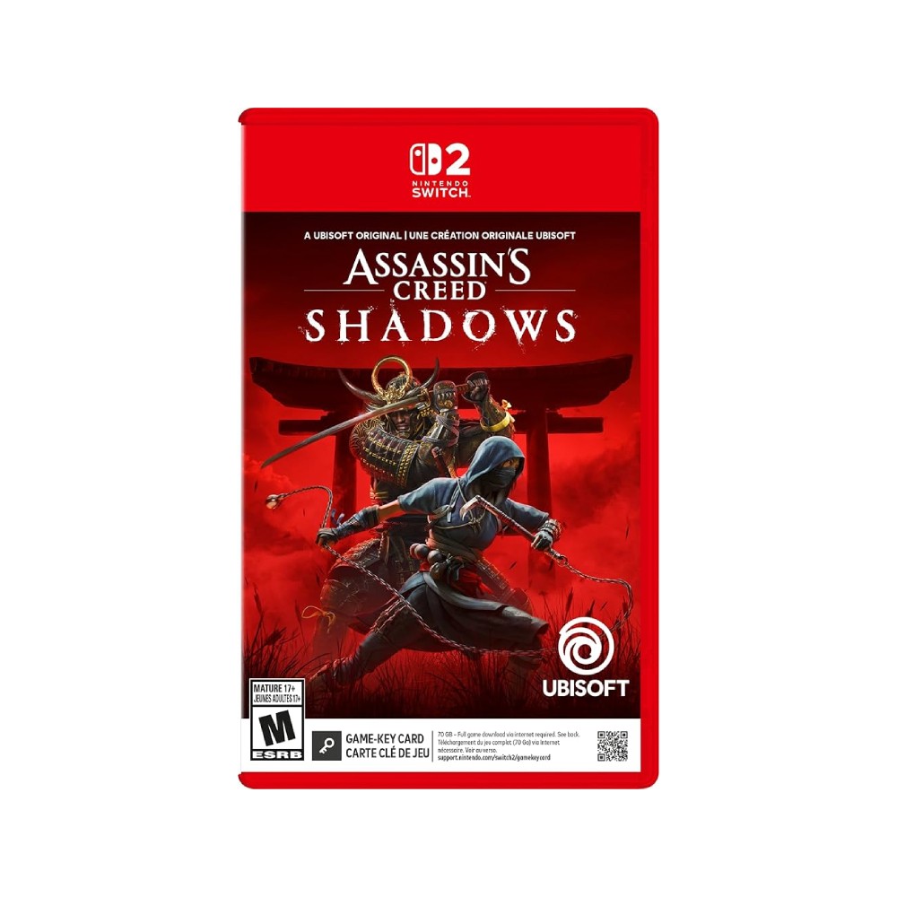 แผ่นเกม Nintendo Switch 2 : Assassins Creed Shadows