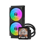 ชุดระบายความร้อนซีพียู DARKFLASH DV240S MAX CPU Liquid Cooler Black (DF-AIO-DV240SMAX-K)