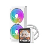 ชุดระบายความร้อนซีพียู DARKFLASH DV240S MAX CPU Liquid Cooler White (DF-AIO-DV240SMAX-W)