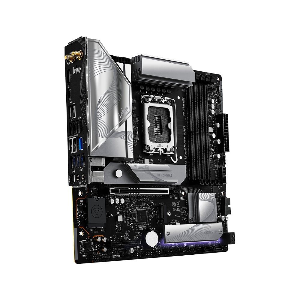 เมนบอร์ด ASROCK B860M LiveMixer WiFi DDR5 LGA1851