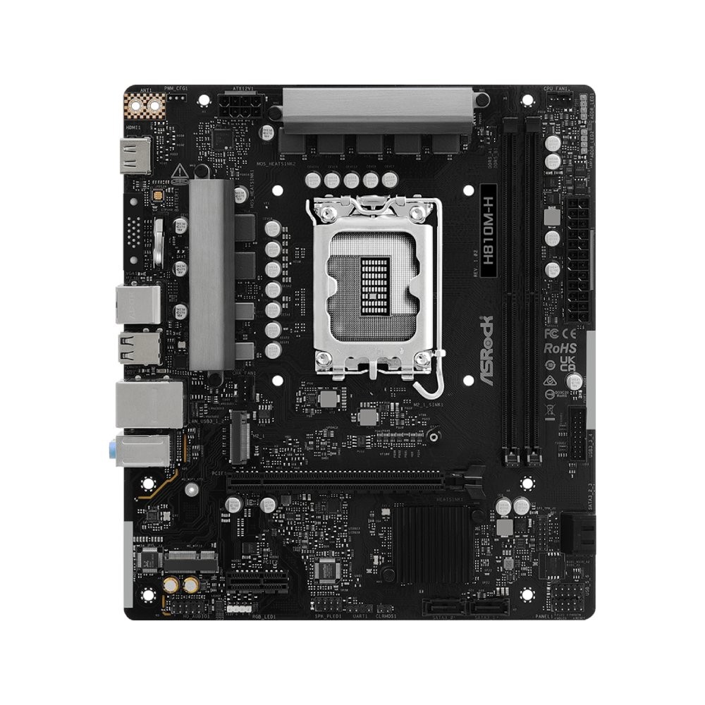เมนบอร์ด ASROCK H810M-H DDR5 LGA1851