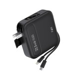พาวเวอร์แบงค์ FOX 15,000 mAh LED Display Built-In Cable 3-in-1 22.5W UP1501 (CCC) Black