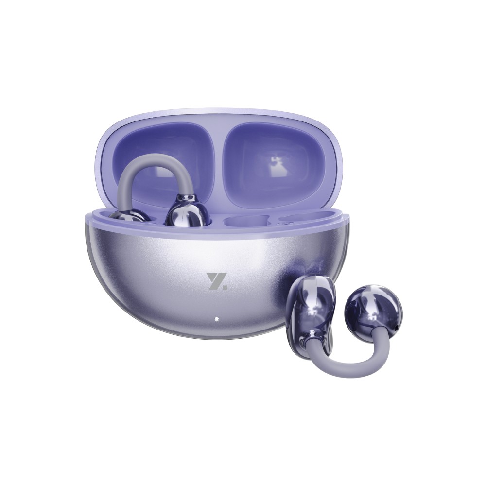 Why หูฟัง Open Ear Dripz TWS Earclip EP-3204 Purple