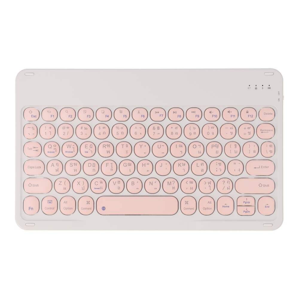 เคสคีย์บอร์ด FOX iPad Air6/7/8 11inch 2026 (M2/M3/M4) Pink