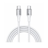 สายชาร์จ VENTION USB-C to USB-C Cable DATA 60W 1.5M White (TSFWG)