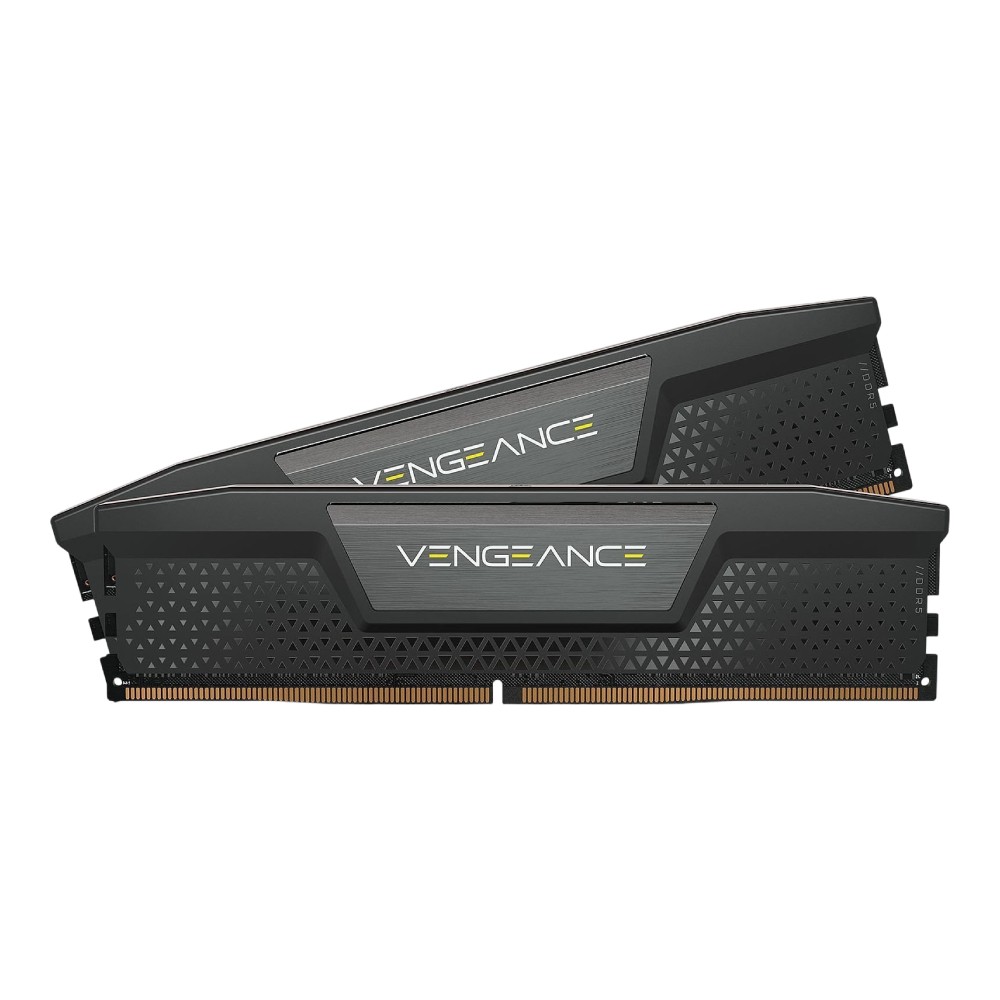 แรมพีซี Corsair VENGEANCE DDR5 64GB (2x32GB)/5600MHz.CL 40 (AMD EXPO & INTEL XMP) Gray (CMK64GX5M2D5600Z40)