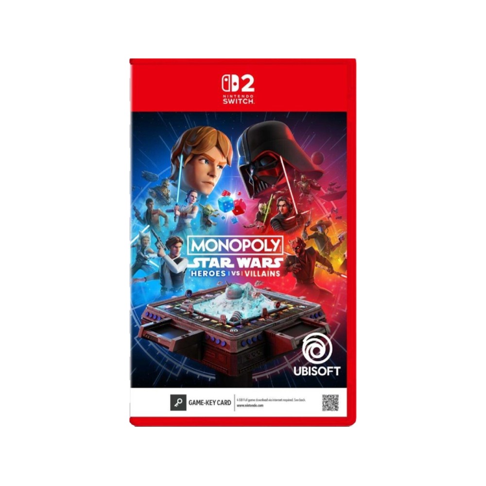 แผ่นเกม Nintendo Switch 2 : Monopoly: Star Wars Heroes vs. Villains