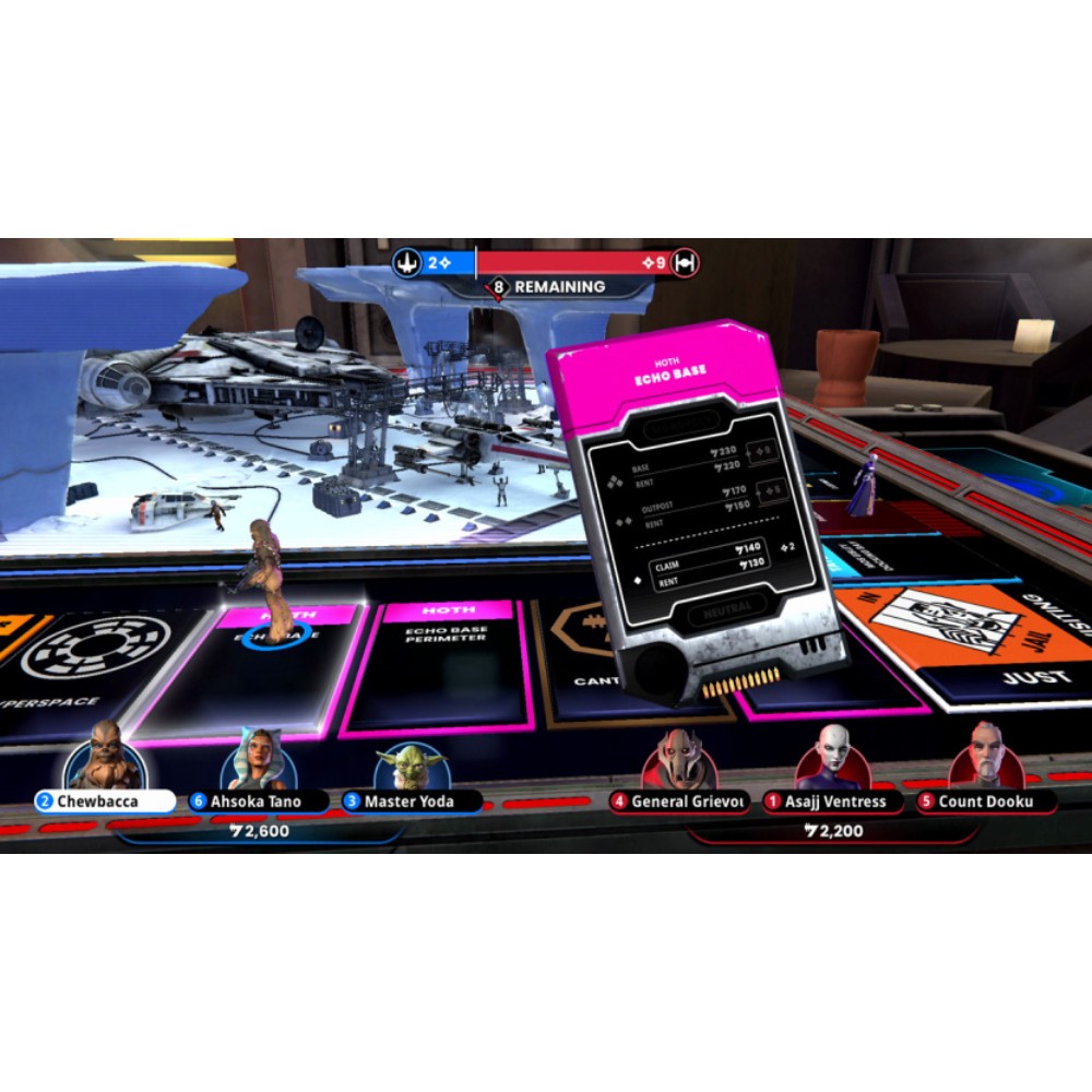 แผ่นเกม Nintendo Switch 2 : Monopoly: Star Wars Heroes vs. Villains
