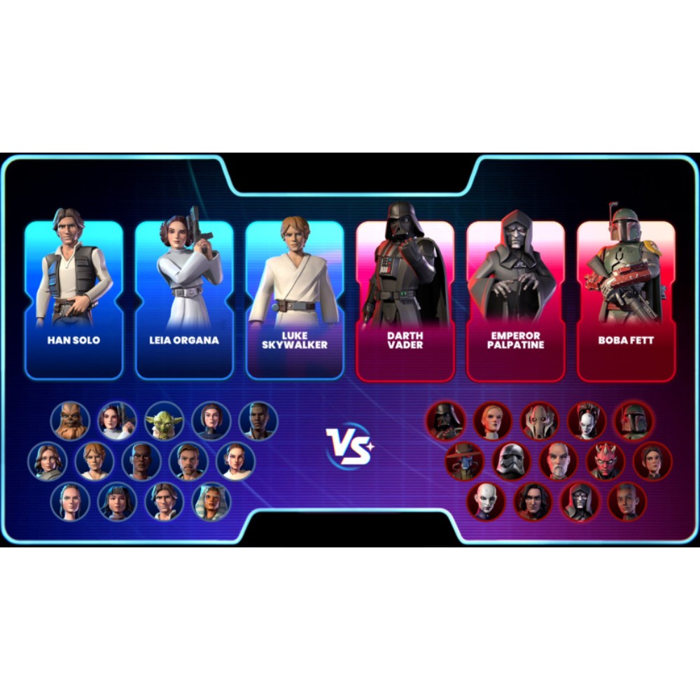 แผ่นเกม Nintendo Switch 2 : Monopoly: Star Wars Heroes vs. Villains