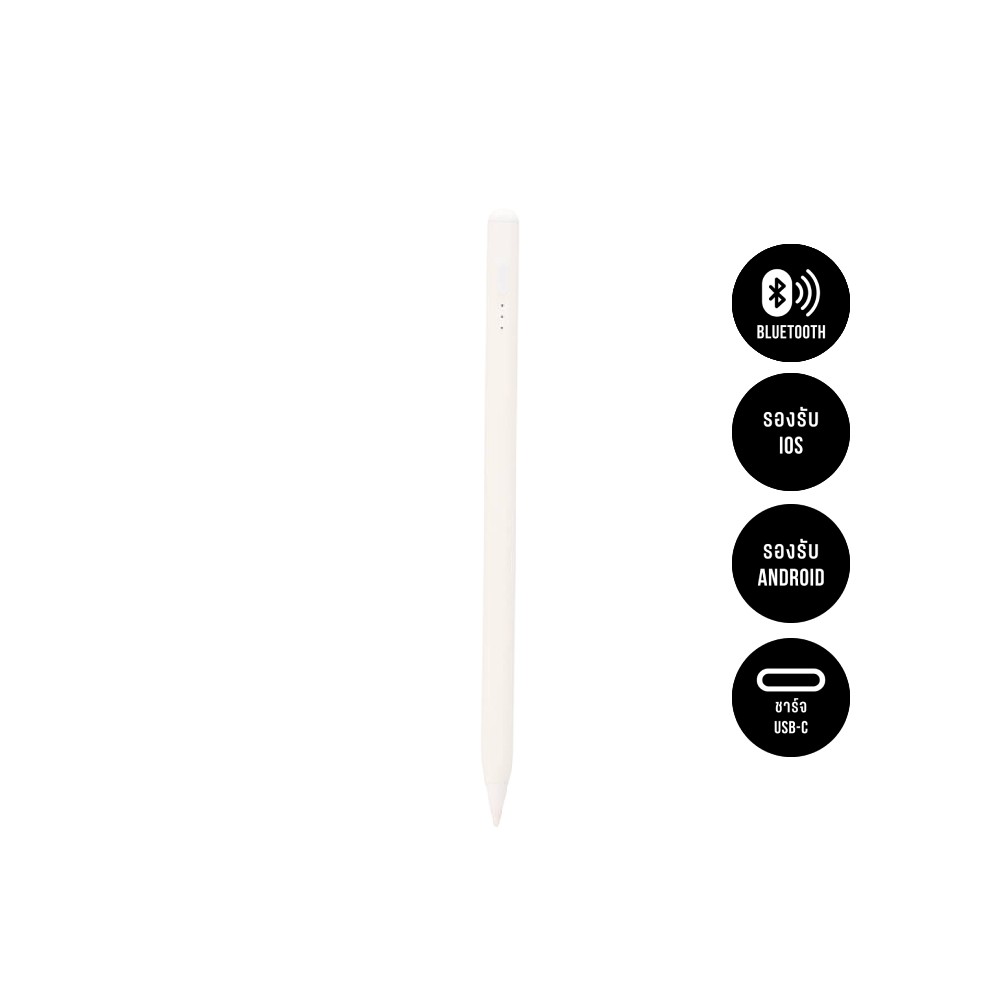 ปากกาสไตลัส TECHPRO Stylus Pencil TSP01 - White