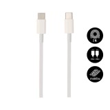 สายชาร์จ Blue Box USB-C to USB-C Cable 60W Super Fast Charge & Data Sync 2M. White (BB-C06)