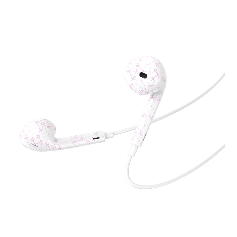 หูฟัง QPLUS Wired Earbud Type-C Ribbon White (New Package)