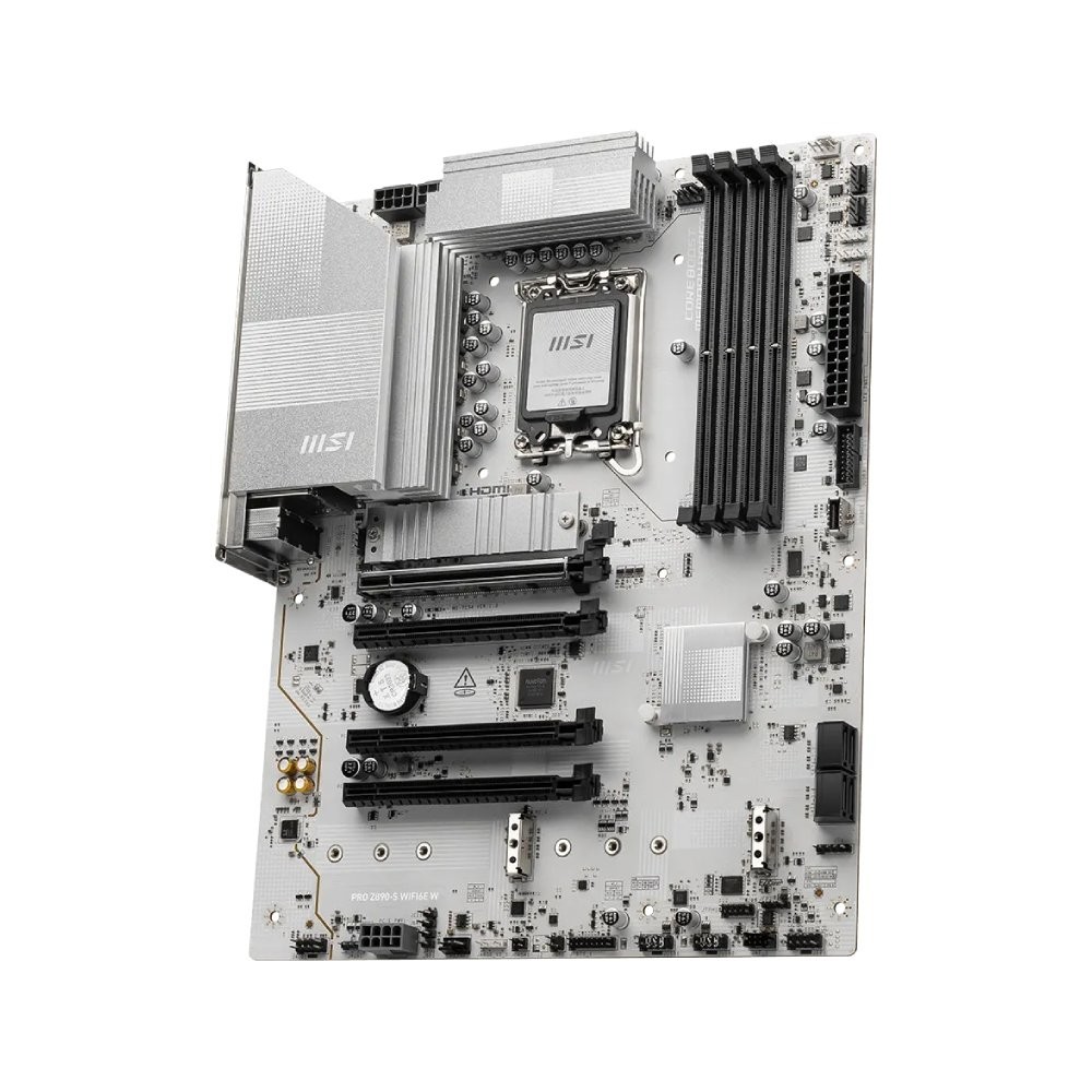 เมนบอร์ด MSI PRO Z890-S WiFi6E White DDR5 LGA-1851