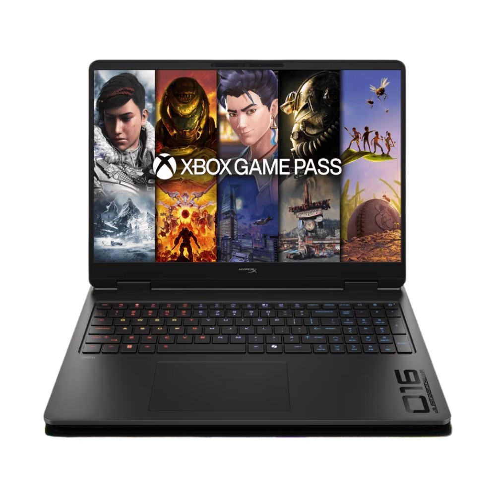 โน๊ตบุ๊ค HP HyperX OMEN 16-ap1022AX Black