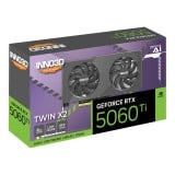 การ์ดจอ INNO3D GeForce RTX 5060 Ti TWIN X2 V2 8GB GDDR7 128-bit