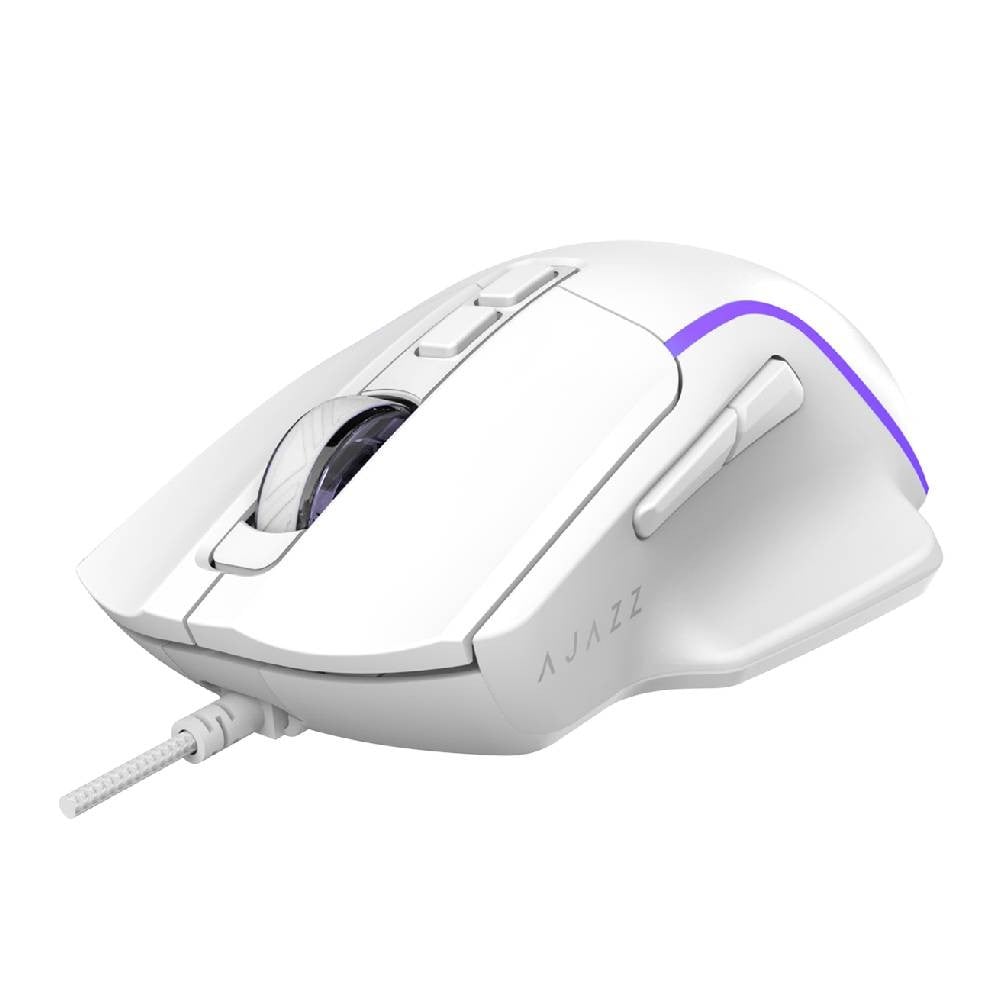 เมาส์เกมมิ่ง Ajazz Gaming Mouse AJ039 V2 WIRED White