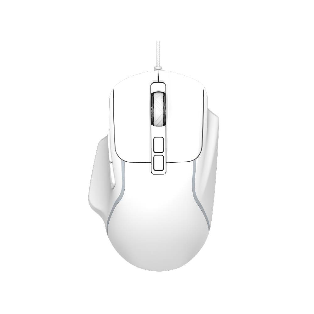 เมาส์เกมมิ่ง Ajazz Gaming Mouse AJ039 V2 WIRED White