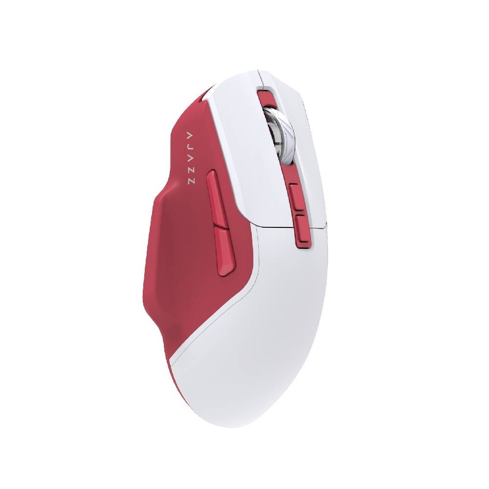 เมาส์เกมมิ่ง Ajazz Gaming Mouse AK039 V2 W24 T RED WHITE