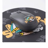 Anitech X Snoopy เมาส์ไร้สาย + แผ่นรองเมาส์ (SNP-WMP01-BK) Black