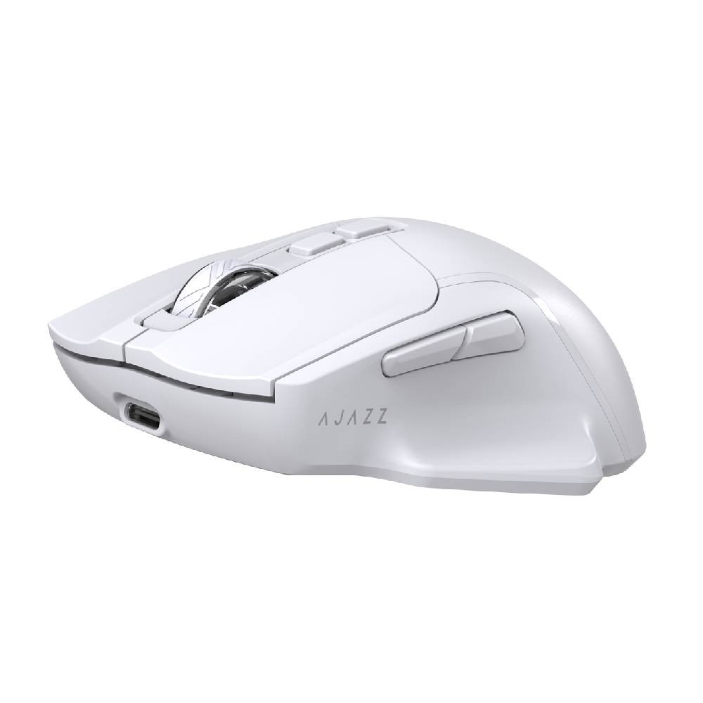 เมาส์ไร้สาย Ajazz Gaming Mouse AK039 V2W 24 BT WHITE