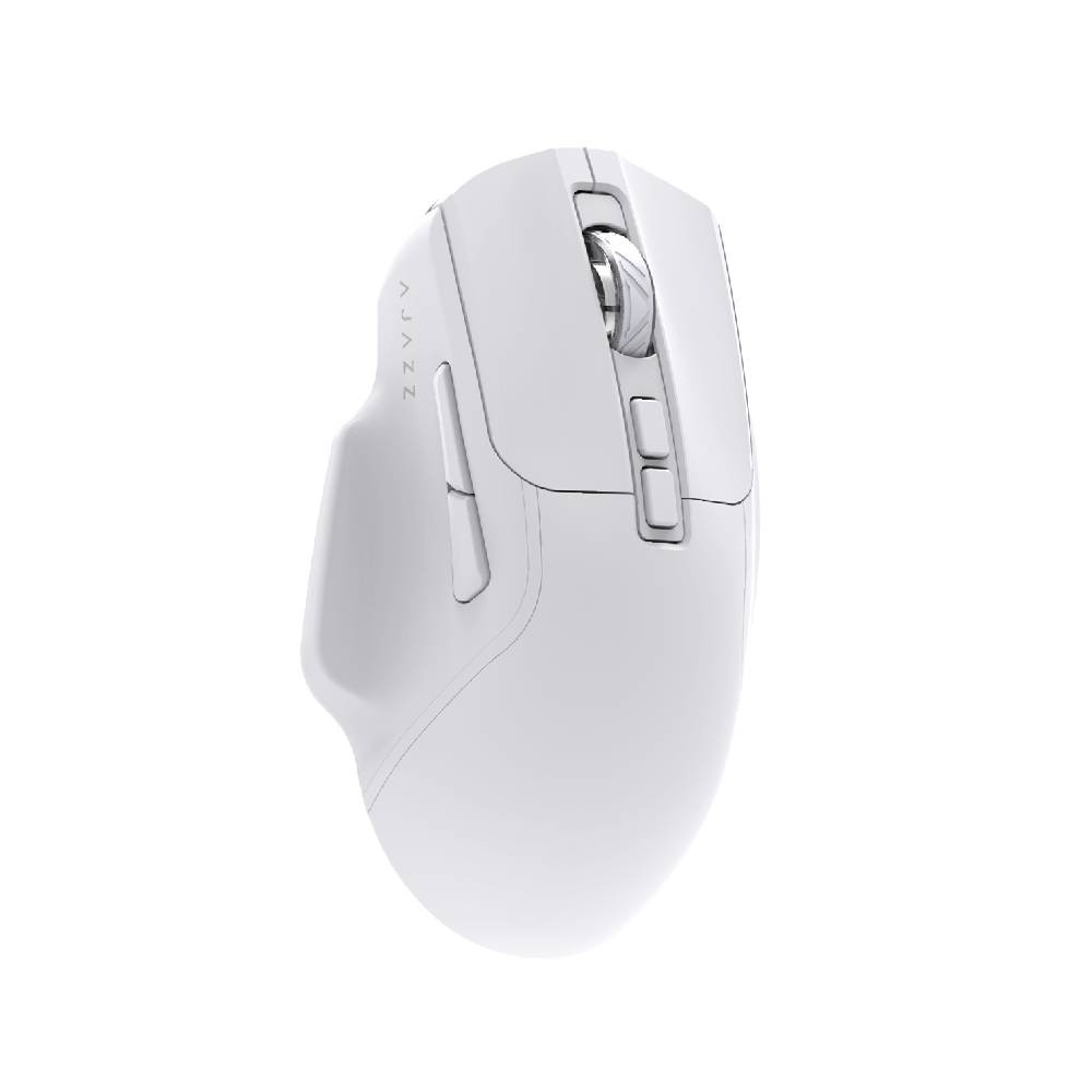 เมาส์ไร้สาย Ajazz Gaming Mouse AK039 V2W 24 BT WHITE