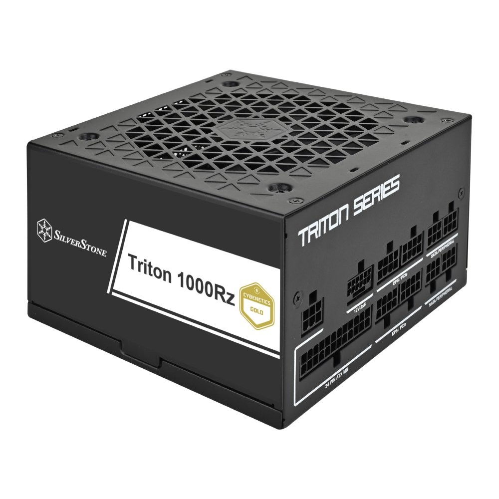 พาวเวอร์ซัพพลาย SILVERSTONE Triton 1000Rz Cybenetics Gold 1000W PCIe 5 (SST-TR1000R-GM)