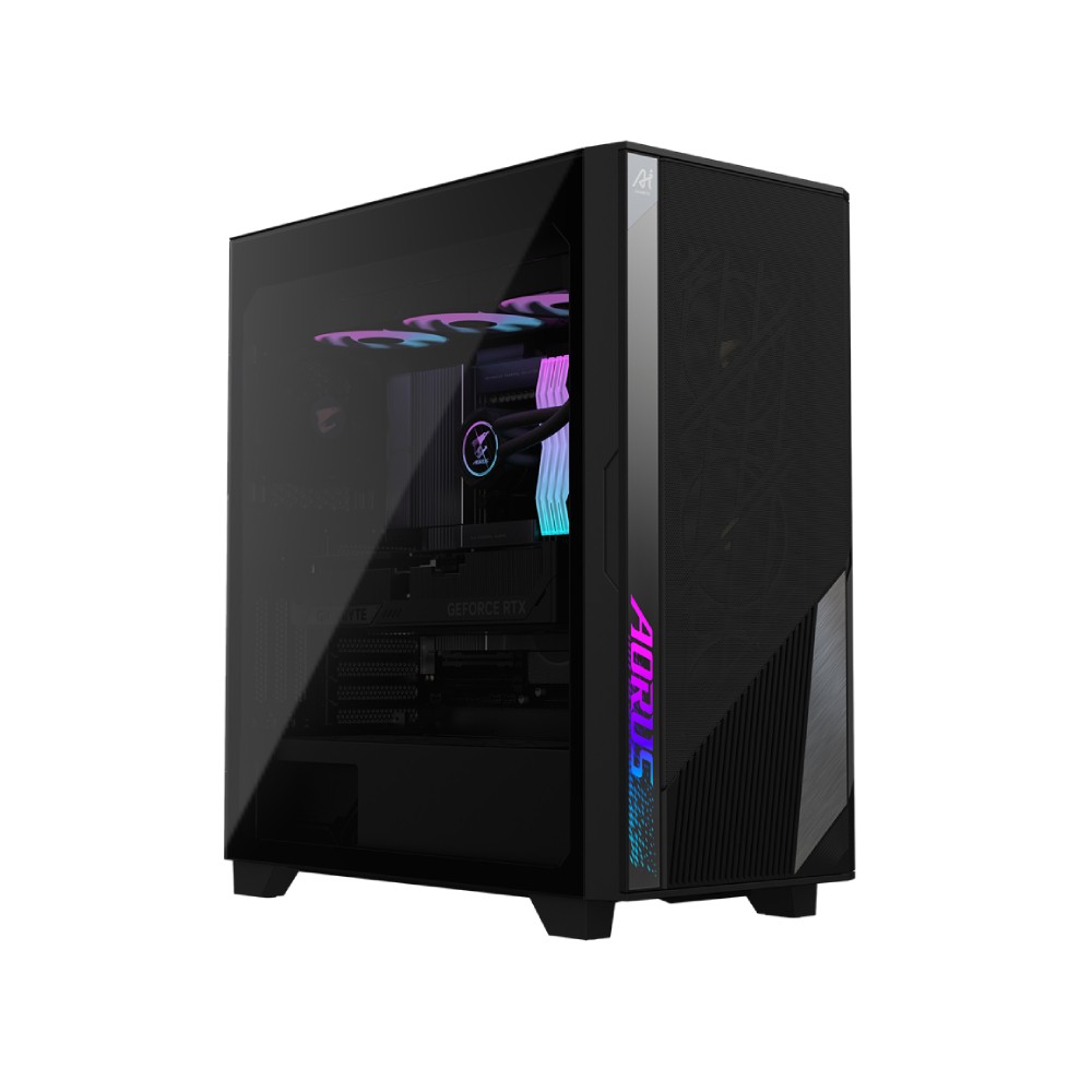 คอมพิวเตอร์ตั้งโต๊ะ GIGABYTE DESKTOP TW AI TOP 100 Z890 Black