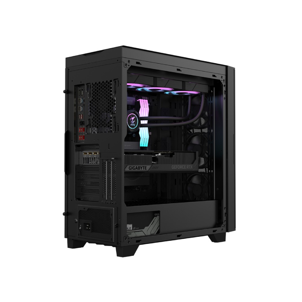 คอมพิวเตอร์ตั้งโต๊ะ GIGABYTE DESKTOP TW AI TOP 100 Z890 Black