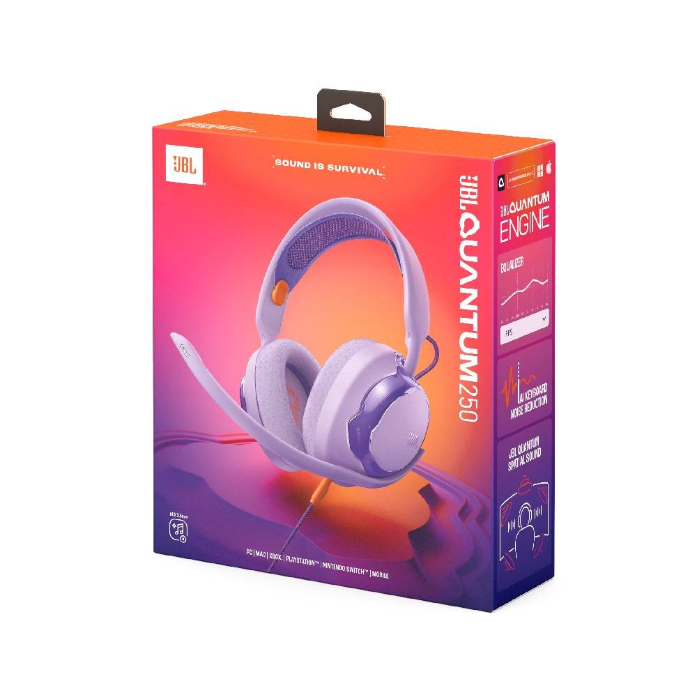 หูฟังเกมมิ่ง JBL QUANTUM 250 Purple