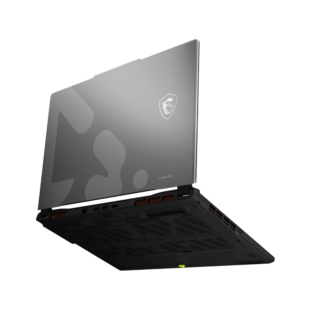 โน๊ตบุ๊ค MSI Cyborg 15 Max C13WEO-265TH Platinum Gray