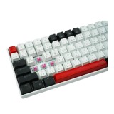 คีย์บอร์ดเกมมิ่ง Signo Gaming Keyboard Tri-Mode Mechanical MAXXUS KB-740W (Yellow Switches)