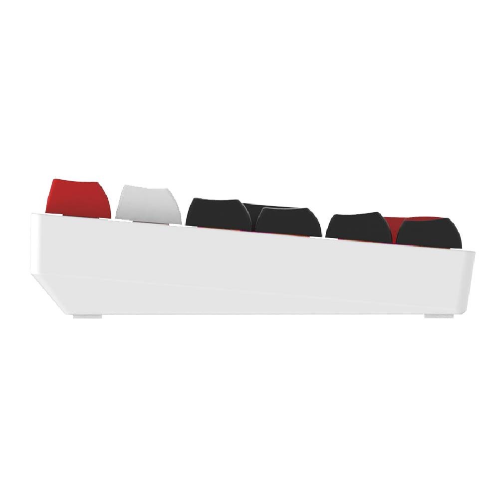 คีย์บอร์ดเกมมิ่ง Signo Gaming Keyboard Tri-Mode Mechanical MAXXUS KB-740W (Pink Switches)