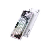 คีย์บอร์ดเกมมิ่ง Onikuma Gaming Keyboard Kaze MT902 Triple-Mode Membrane (Black/White/Gray)
