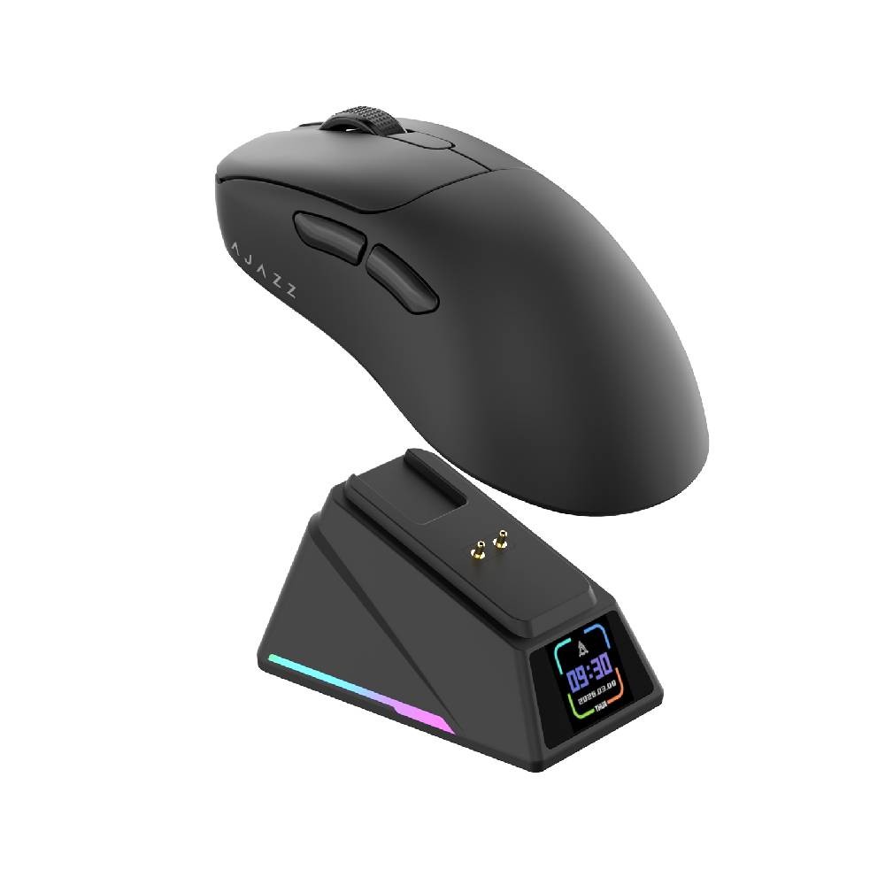 เมาส์เกมมิ่ง Ajazz Gaming Mouse AJ179P MC PRO Wired + 2.4GHz + BT Black
