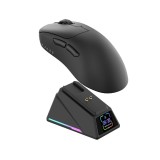 เมาส์เกมมิ่ง Ajazz Gaming Mouse AJ179P MC PRO Wired + 2.4GHz + BT Black