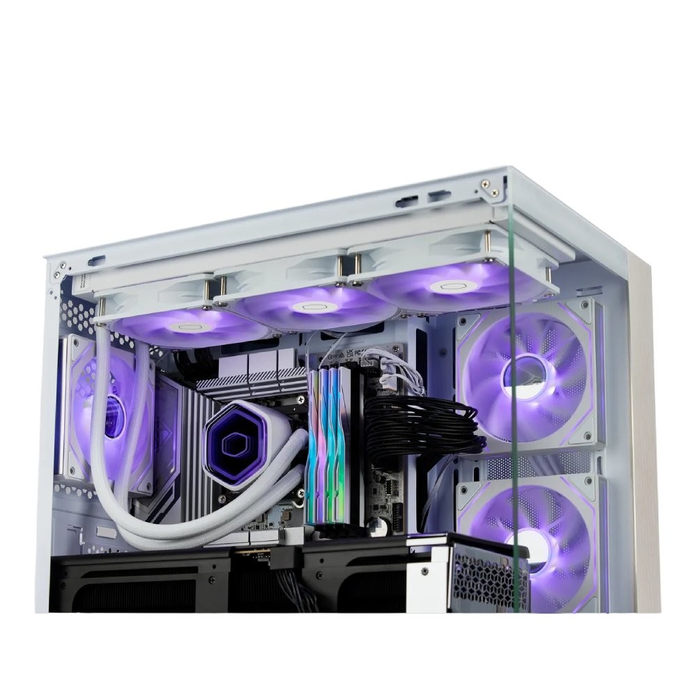 ชุดระบายความร้อนซีพียู COOLER MASTER MasterLiquid 240 Core II White Edition (MLW-D24M-A18PA-RW)