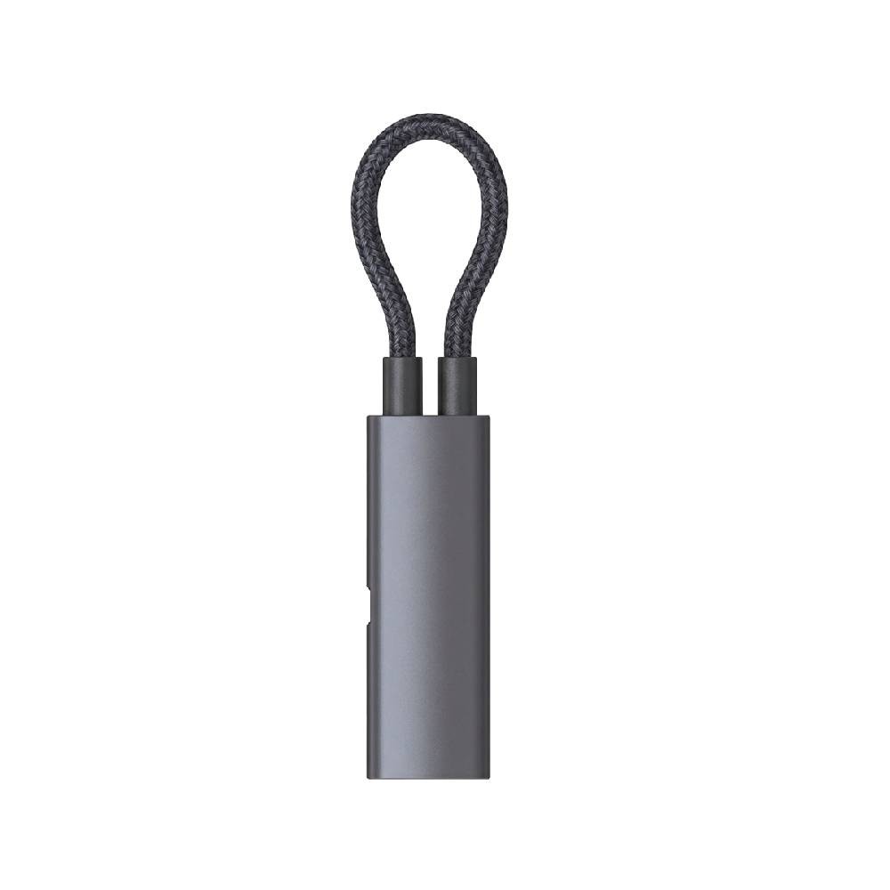 อะแดปเตอร์ฮับ Why Mini Sync Hub Type-C 3 in 1 HB-1066 Gray
