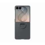 เคส Samsung Galaxy Z Flip8 Silicone Ring Magnet Case Graphite